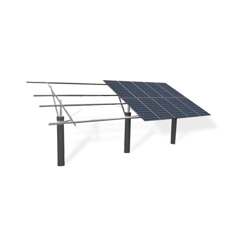 Enkelkolonn solcellsmontagesystem