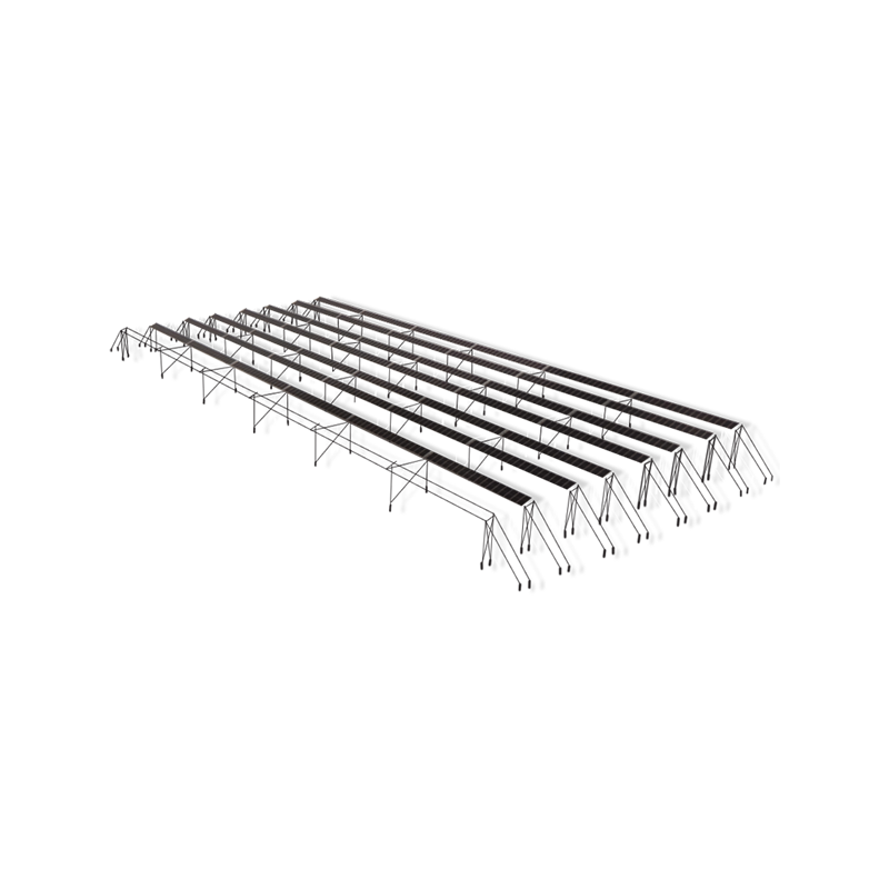 Solar Ground system Galvaniserat stål flexibelt fast fäste